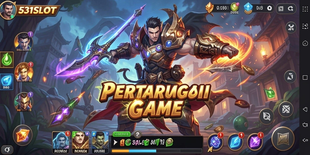 Gameplay Fighting epic dalam 531SLOT yang menegangkan.