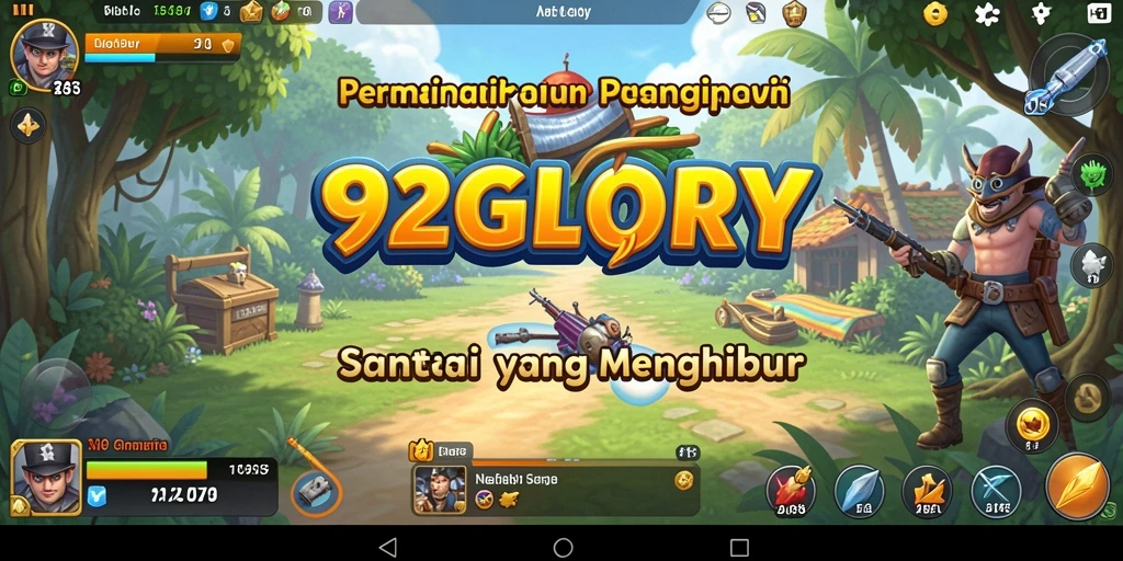 Tampilan gameplay menarik dari 92GLORY yang penuh kesenangan.