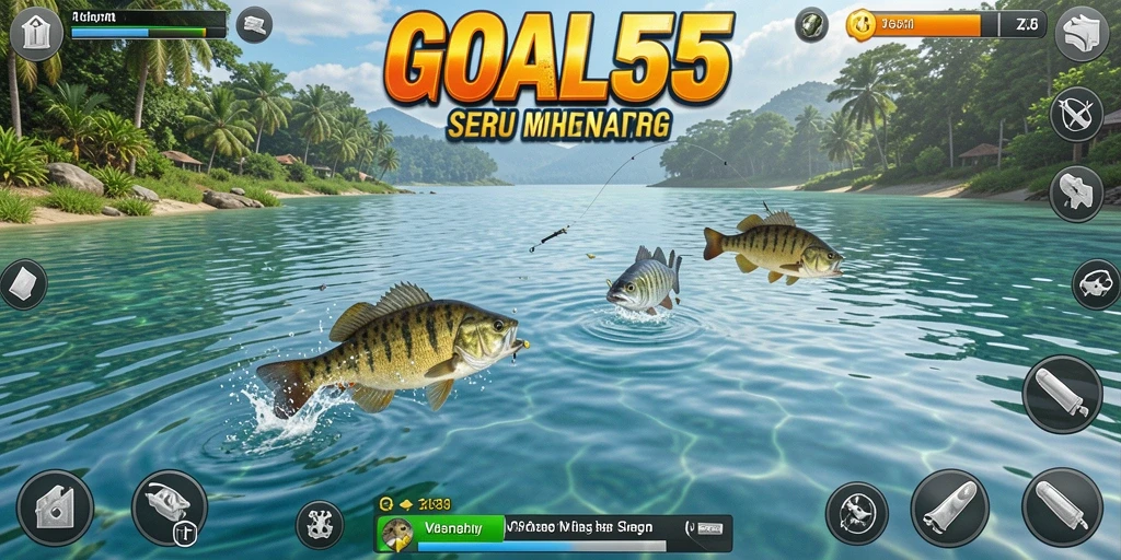 Tangkapan ikan yang luar biasa dalam permainan GOAL55.