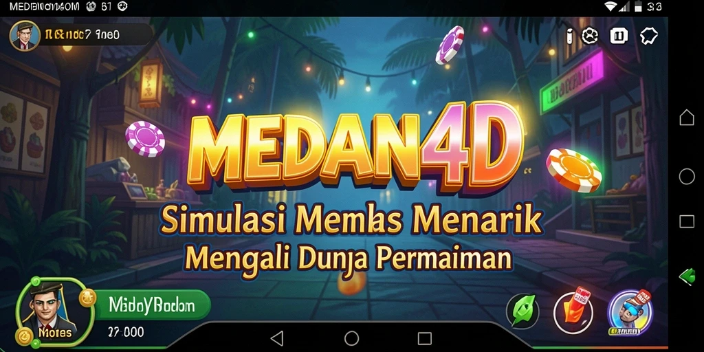 Screenshot gameplay MEDAN4D yang memukau dan interaktif.