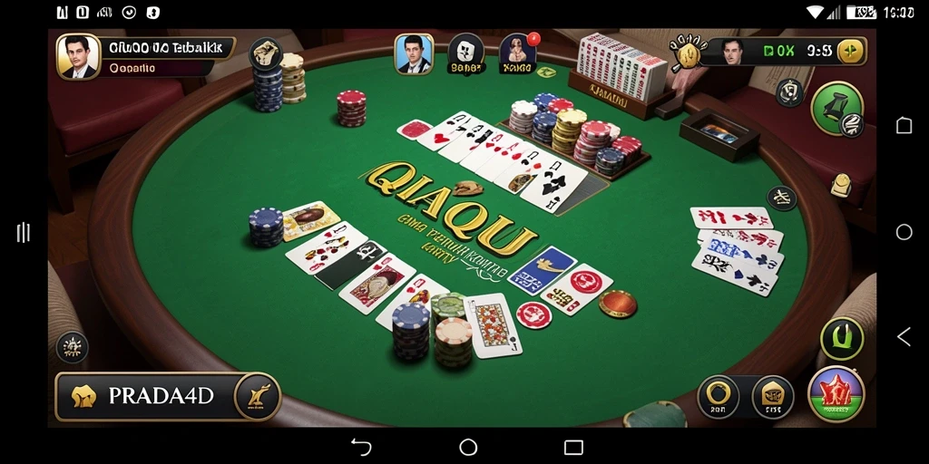 Tampilan gameplay seru dalam PRADA4D dengan teman-teman.