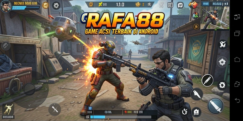 Tampilan gameplay RAFA88 yang seru dan mendebarkan.