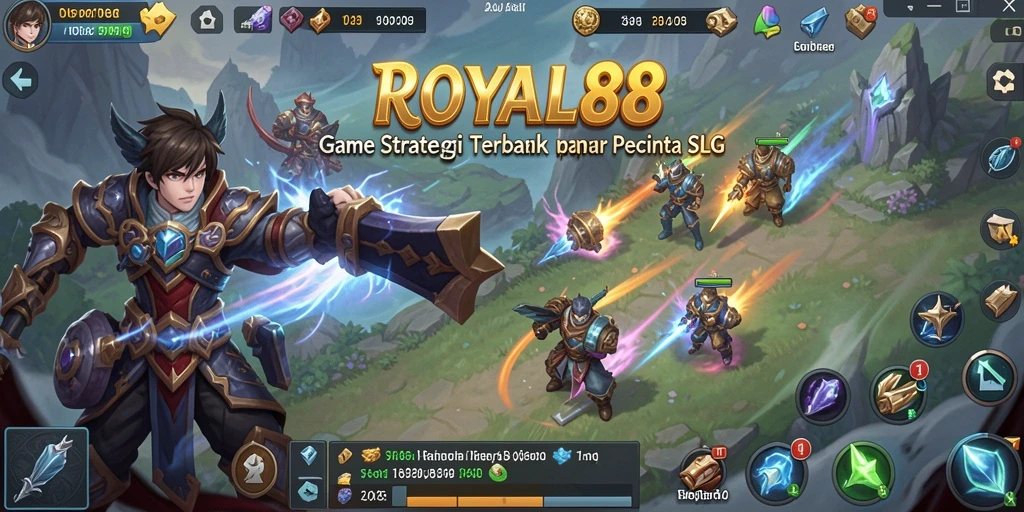 Tampilan gameplay mendalam dalam ROYAL88 yang penuh strategi.