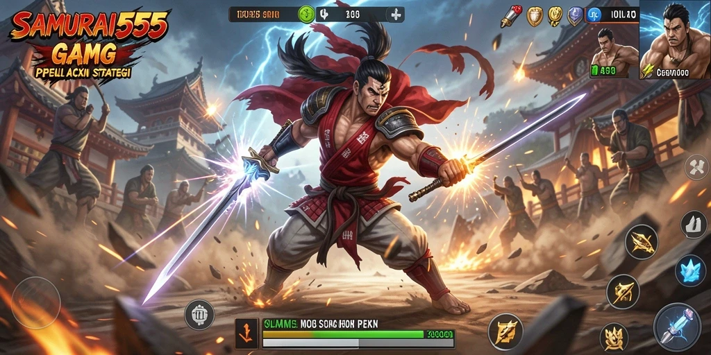 Tampilan permainan SAMURAI555 yang mendebarkan saat beraksi.