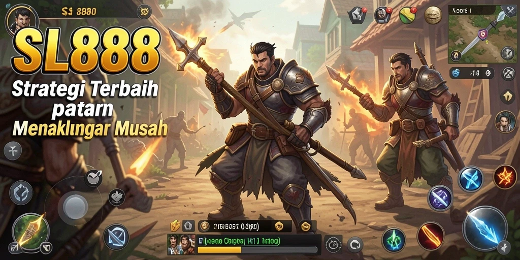 Tampilan gameplay SL888 yang penuh strategi dan aksi.