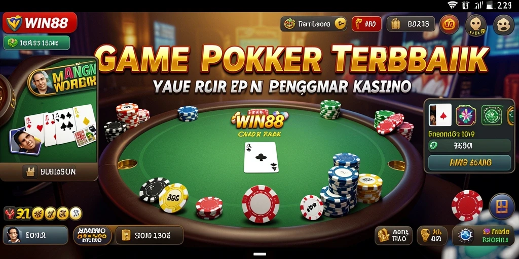 Pengalaman bermain Poker yang seru dan mendebarkan di WIN88.
